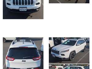 White 2018 Jeep Cherokee