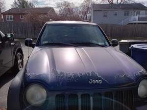 Blue 2004 Jeep Liberty