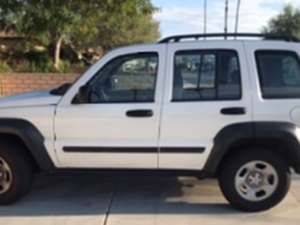 White 2006 Jeep Liberty