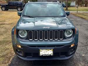 Blue 2018 Jeep Renegade