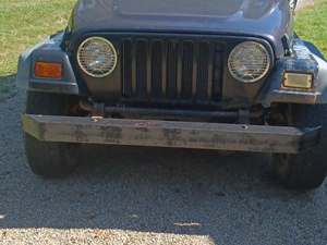 Blue 1998 Jeep Wrangler