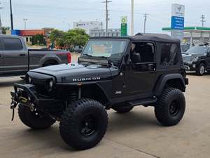 Black 2004 Jeep Wrangler