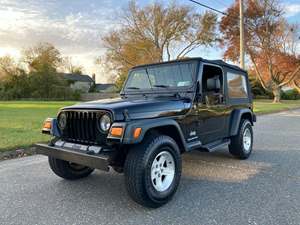 Red 2004 Jeep Wrangler