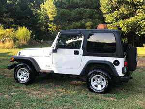 White 2006 Jeep Wrangler