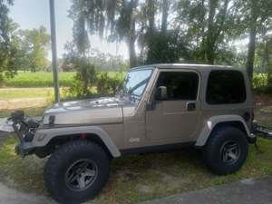 Beige 2006 Jeep Wrangler