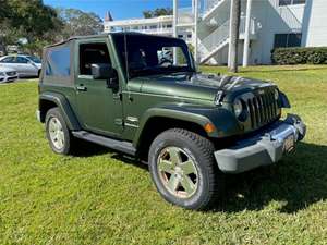 Green 2009 Jeep Wrangler