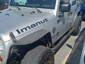 Silver 2010 Jeep Wrangler