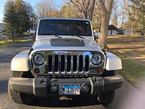 Silver 2012 Jeep Wrangler