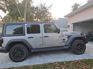 Silver 2020 Jeep Wrangler