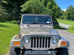 Beige 2006 Jeep Wrangler 4X4