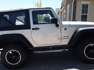 Silver 2012 Jeep Wrangler Sport