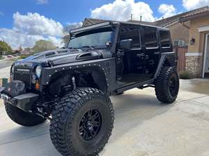 Black 2007 Jeep Wrangler Unlimited