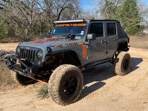 Gray 2014 Jeep Wrangler Unlimited