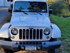 White 2015 Jeep Wrangler Unlimited