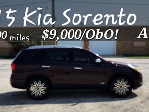 Red 2015 Kia Sorento