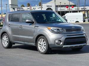Gray 2019 Kia Soul + Hatchback