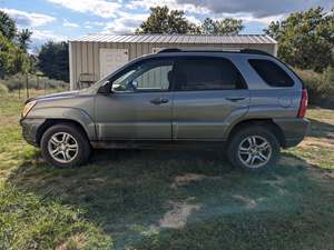 Gray 2006 Kia Sportage