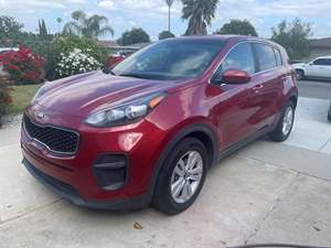 Red 2018 Kia Sportage