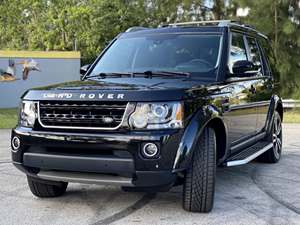 Black 2016 Land Rover LR4