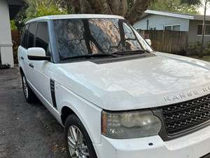 2011 Land Rover Range Rover with White Exterior