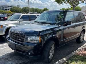 Black 2011 Land Rover Range Rover