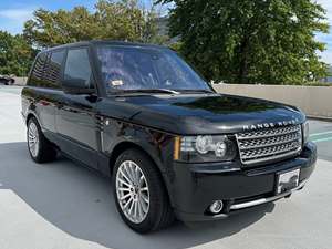 Black 2012 Land Rover Range Rover Supercharged V8 510HP