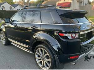 Black 2013 Land Rover Range Rover Evoque