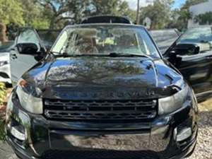 2012 Land Rover Range Rover Evoque Coupe with Black Exterior