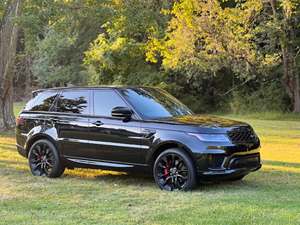 Black 2022 Land Rover Range Rover Sport