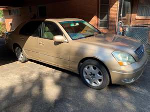 Beige 2003 Lexus LS 430