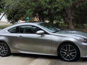 Silver 2015 Lexus RC 350