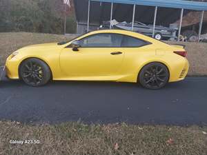 Yellow 2015 Lexus RC 350