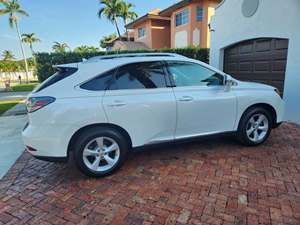 White 2010 Lexus RX 350