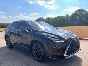 Black 2017 Lexus RX 350