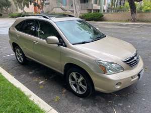 Gold 2007 Lexus RX 400h