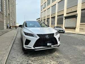 White 2022 Lexus RX 450h F SPORT HANDLING