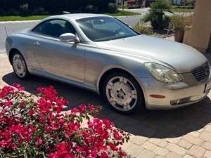 Silver 2002 Lexus SC 430