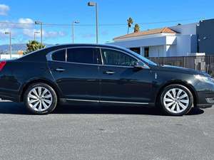 Black 2014 Lincoln MKS 3.7L FWD Sedan