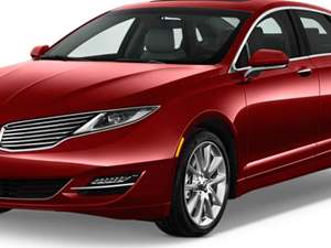 2015 Lincoln MKZ with Red Exterior