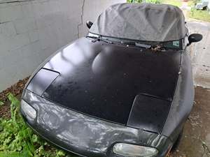 Black 1992 Mazda Mx-5 Miata