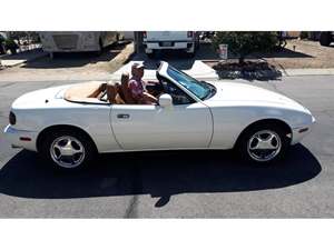 White 1994 Mazda Mx-5 Miata