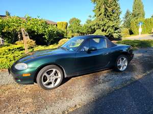 Green 2001 Mazda Mx-5 Miata