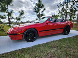 Red 1987 Mazda RX7