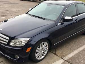 Blue 2009 Mercedes-Benz C300