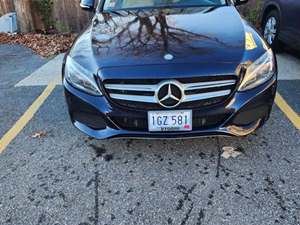 Blue 2015 Mercedes-Benz C 300 4Matic