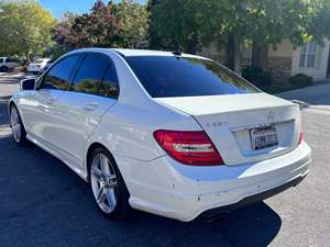 White 2012 Mercedes-Benz C-Class