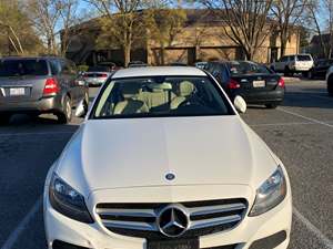 White 2015 Mercedes-Benz C-Class