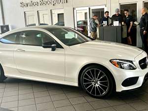 2017 Mercedes-Benz C-Class with White Exterior