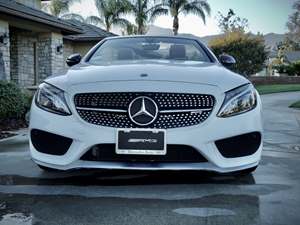 White 2018 Mercedes-Benz C-Class