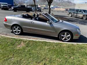 Silver 2005 Mercedes-Benz CLK320